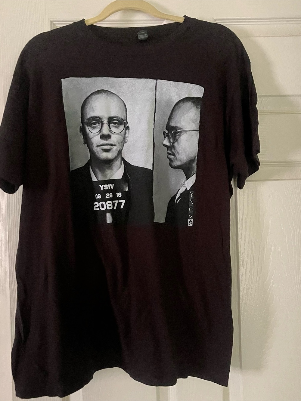 Logic Black Graphic T-Shirt Size XL